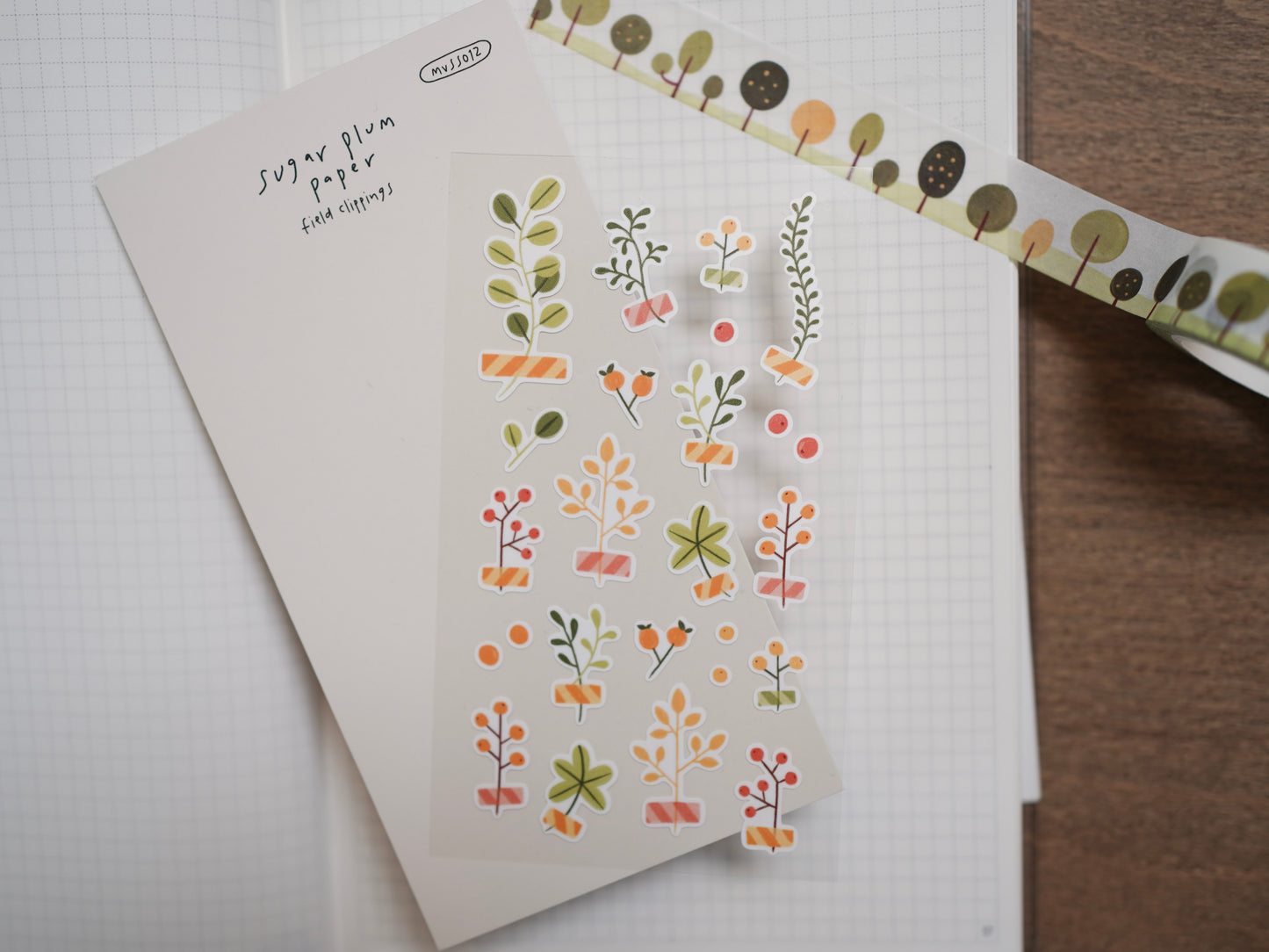 Field Clippings - Matte Vinyl Sticker Sheet
