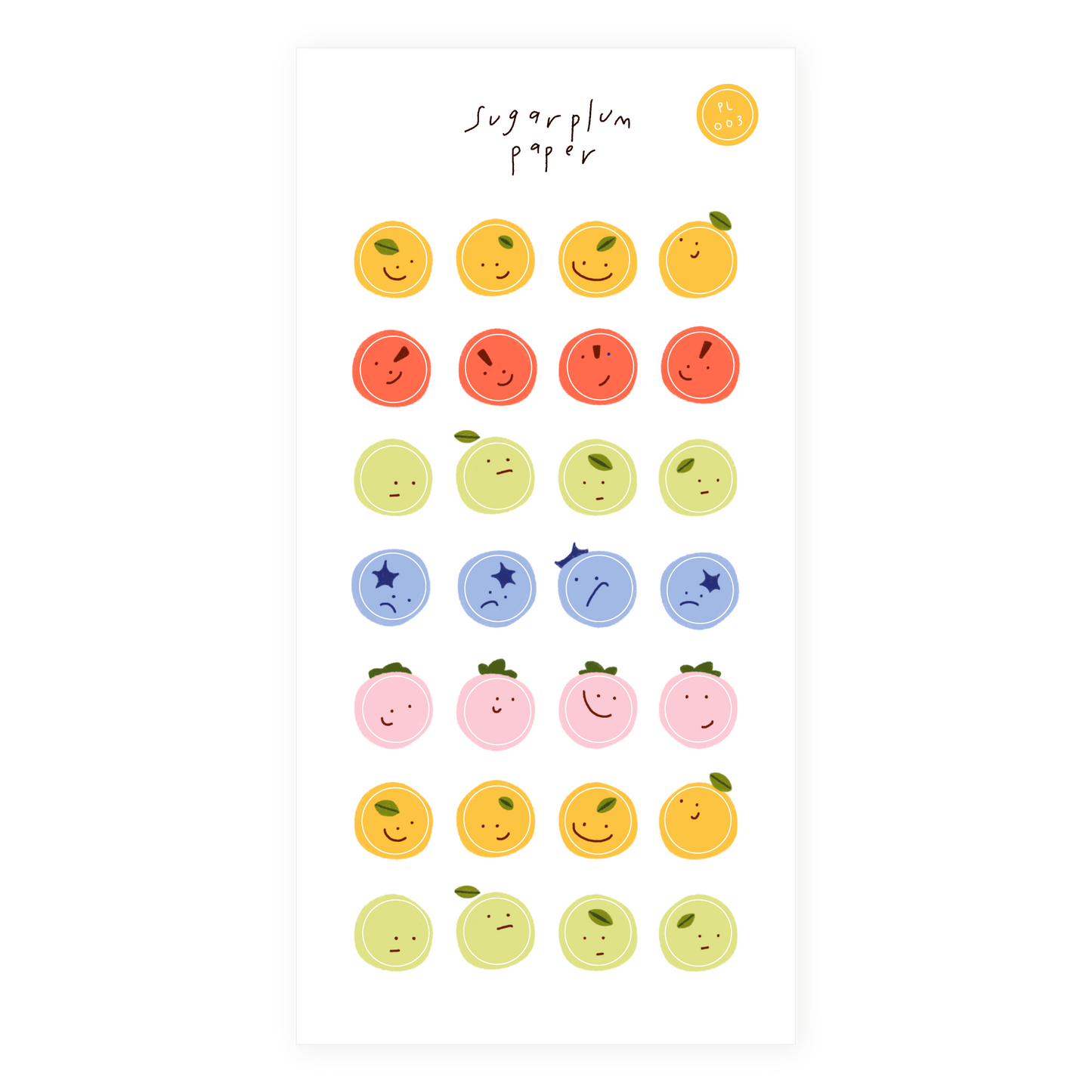Mood Dots - Paper Sticker Sheet