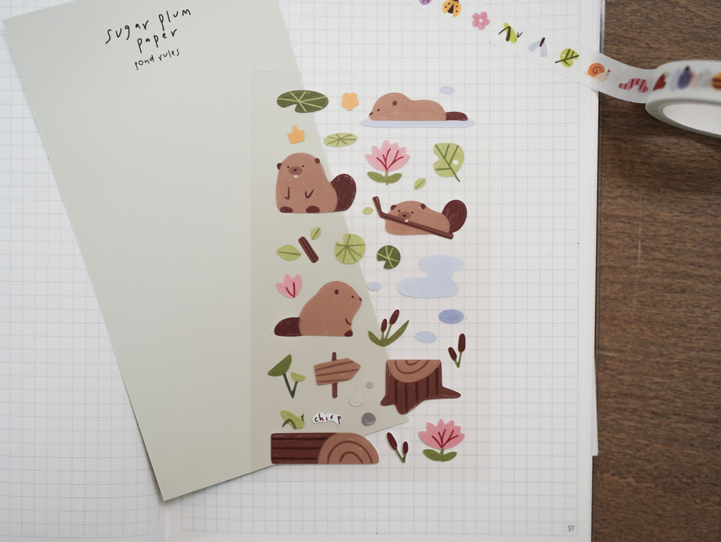 Pond Rules - Matte Vinyl Sticker Sheet
