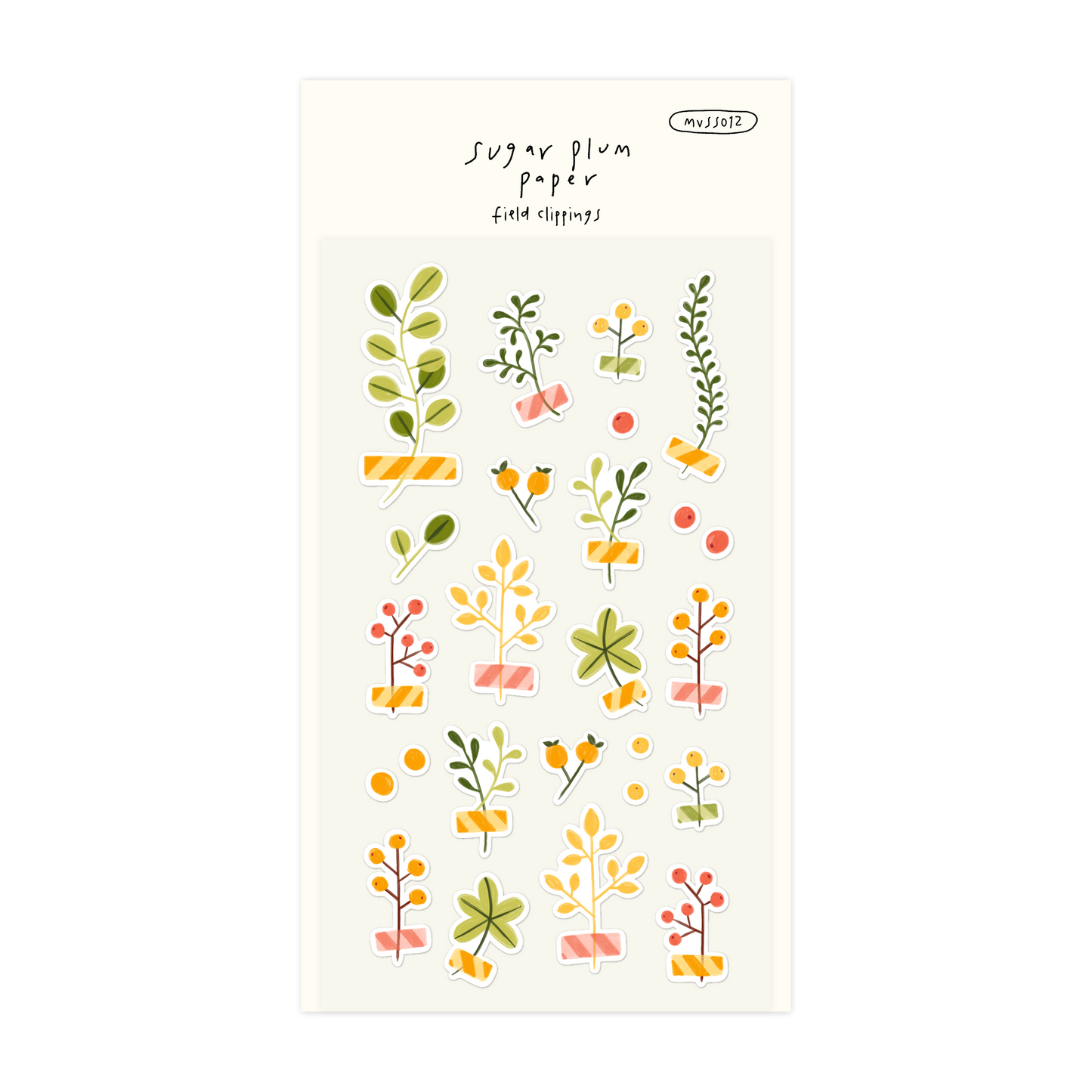 Field Clippings - Matte Vinyl Sticker Sheet
