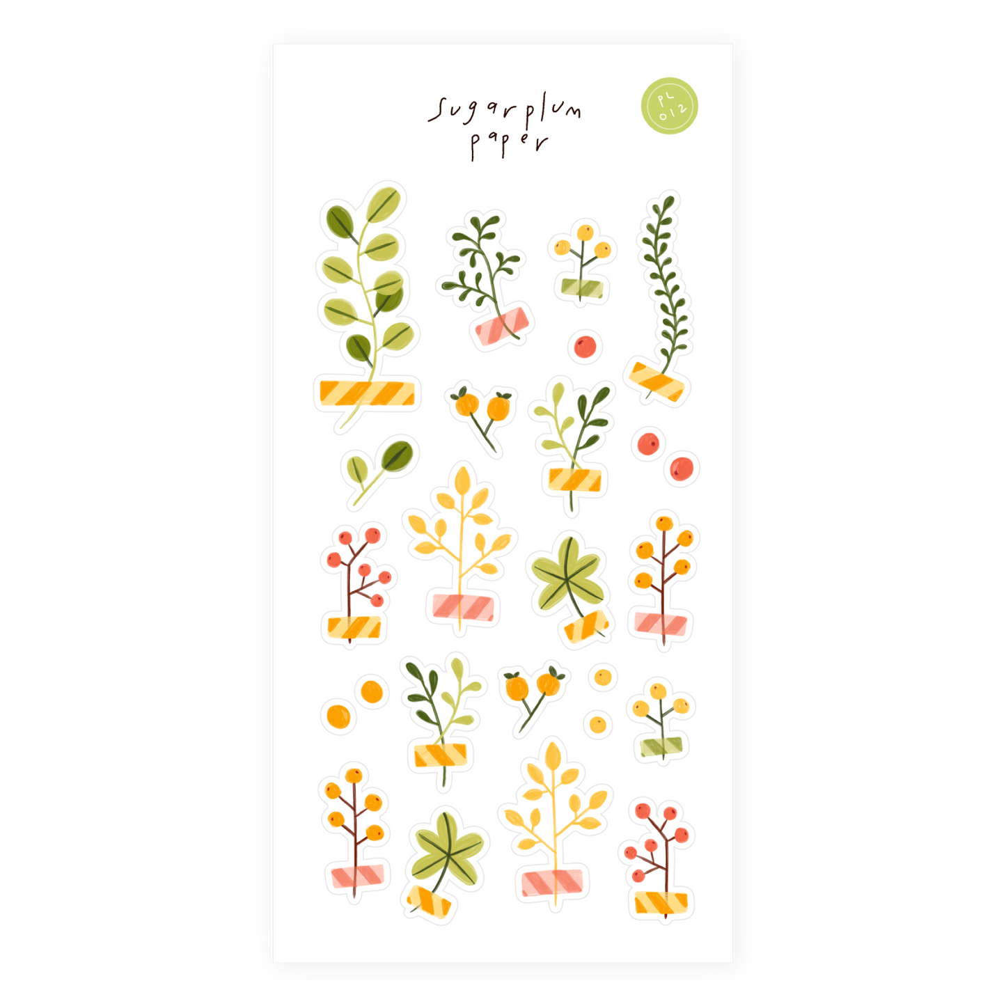 Field Clippings - Paper Sticker Sheet