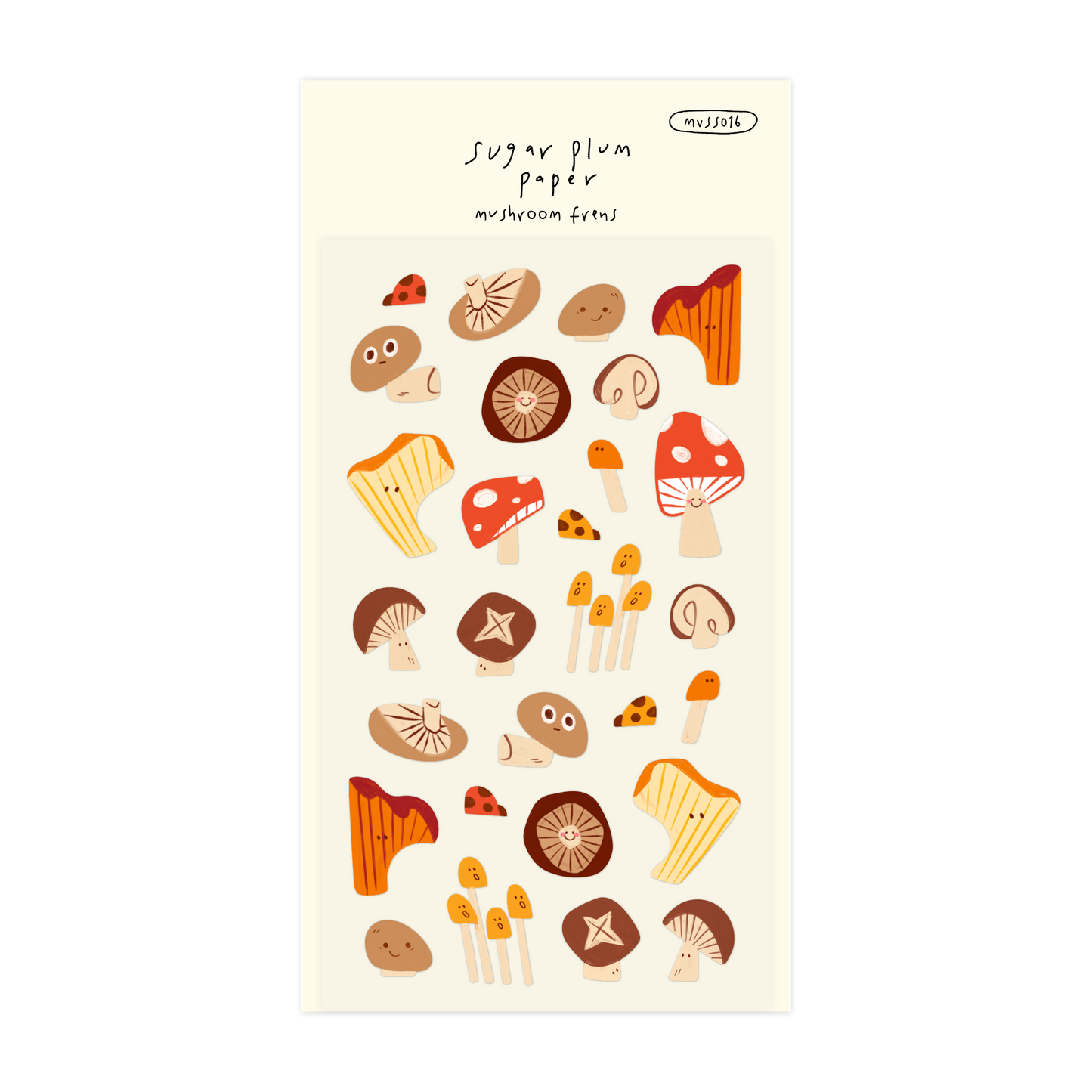 Mushroom Frens - Matte Vinyl Sticker Sheet