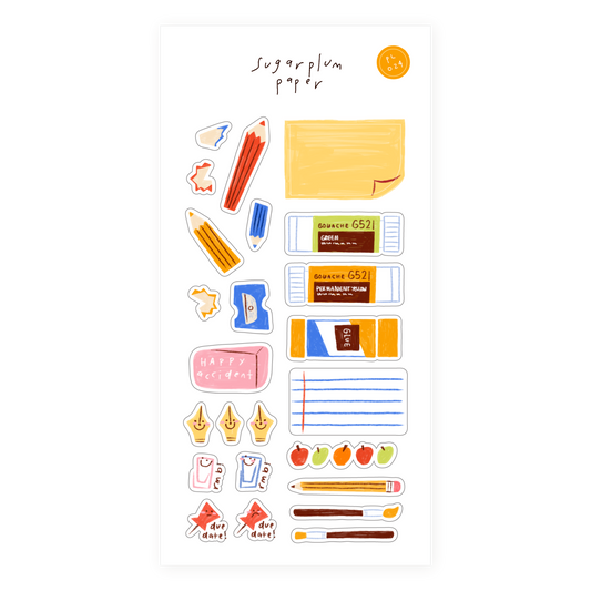 Craft Corner - Paper Sticker Sheet
