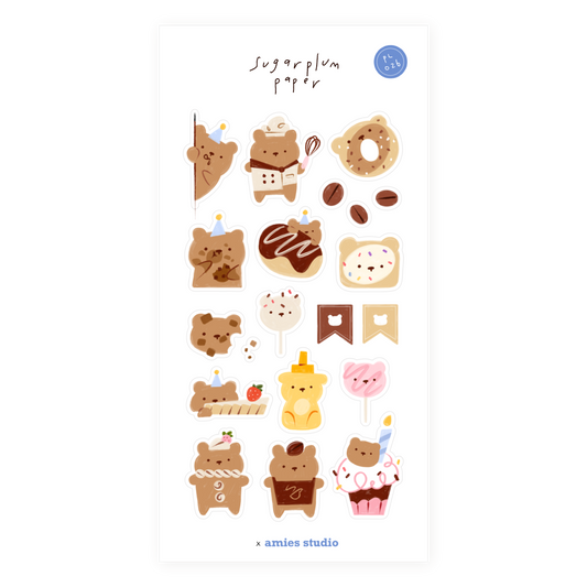 Benji Bakery - Paper Sticker Sheet
