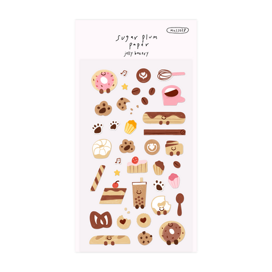 Jelly Bakery - Matte Vinyl Sticker Sheet