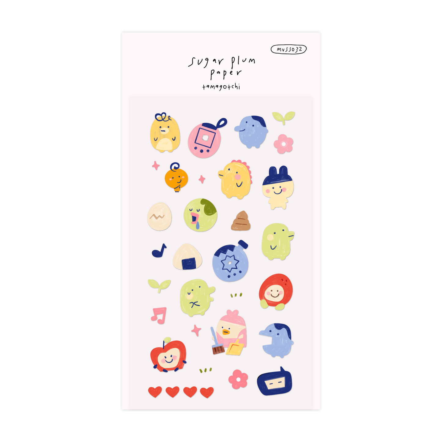 Tamagotchi - Matte Vinyl Sticker Sheet