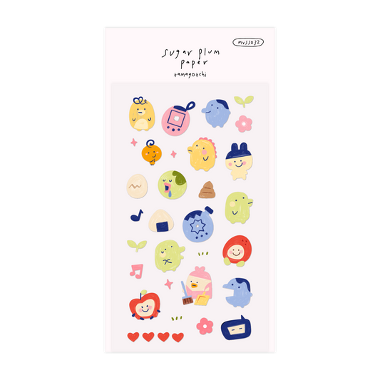 Tamagotchi - Matte Vinyl Sticker Sheet