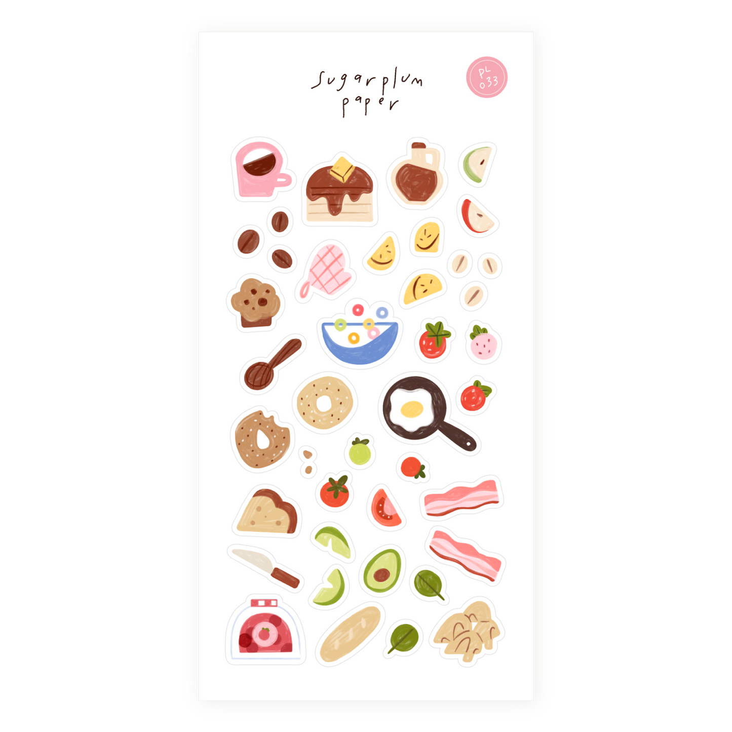 Breakfast Club - Paper Sticker Sheet