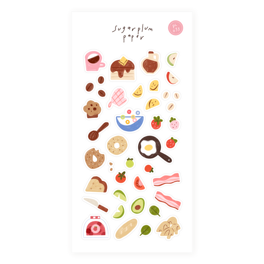 Breakfast Club - Paper Sticker Sheet