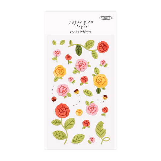 Roses - Matte Vinyl Sticker Sheet