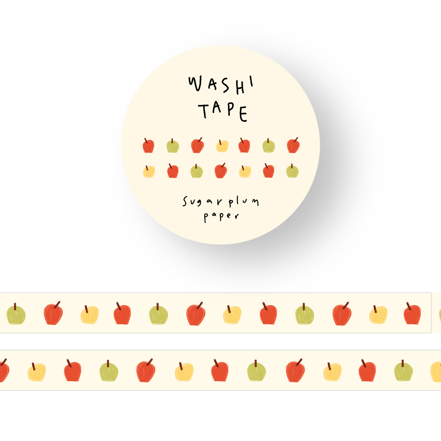 Apple - Washi Tape - 10mm x 10m