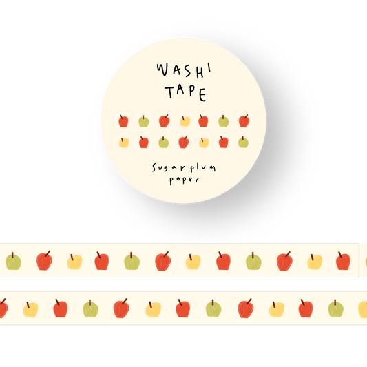 Apple - Washi Tape - 10mm x 10m