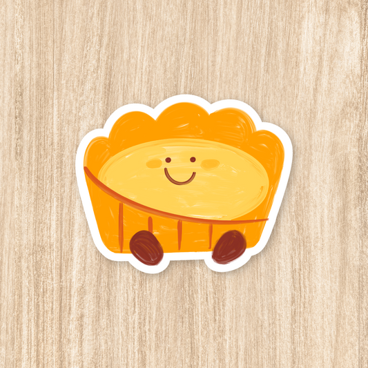 Egg Tart - Vinyl Sticker