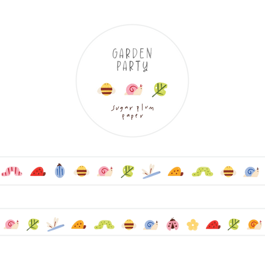Garden Party - Washi Tape - 10mm x 10m