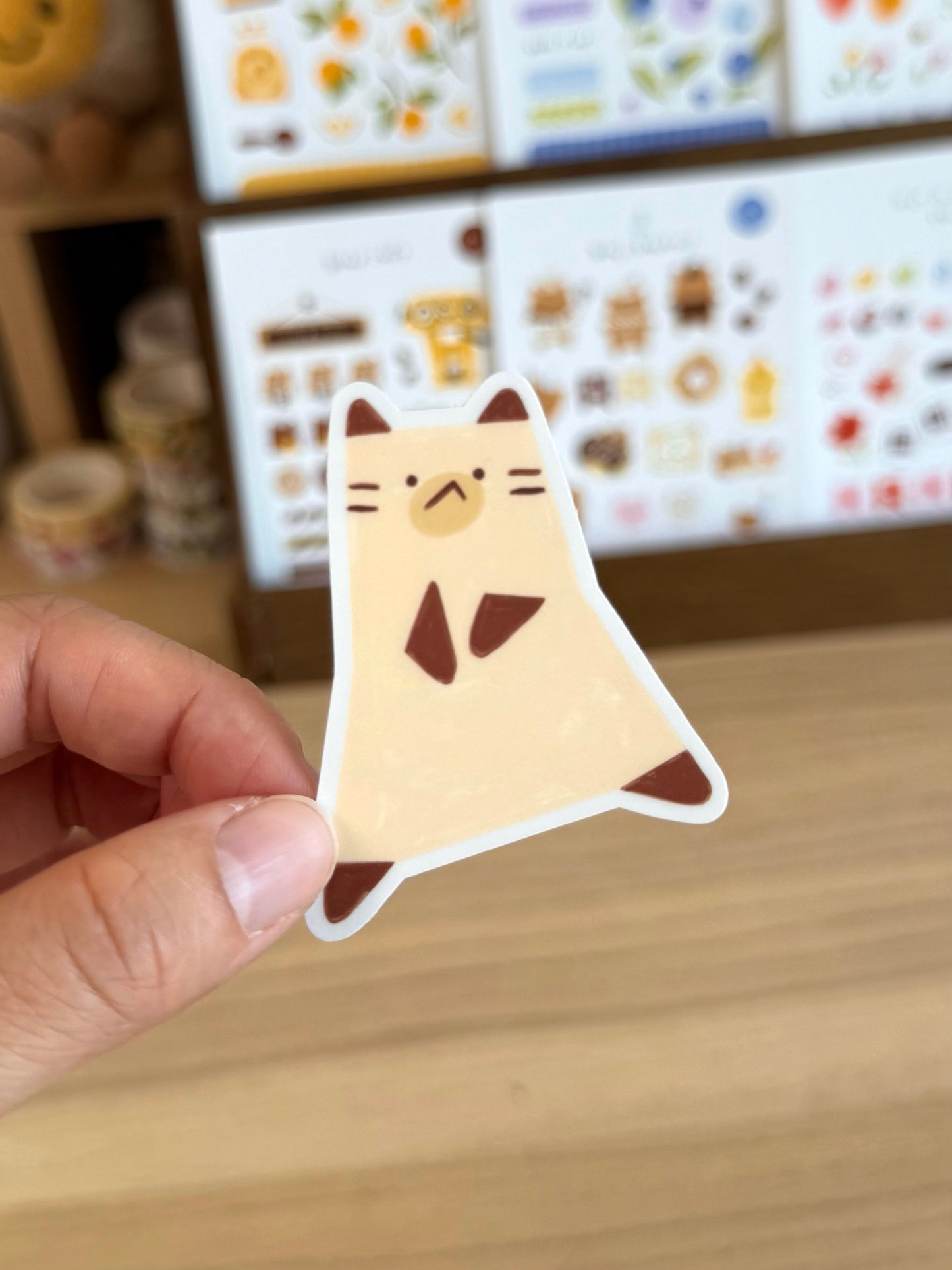 Siamese Cat - Vinyl Sticker