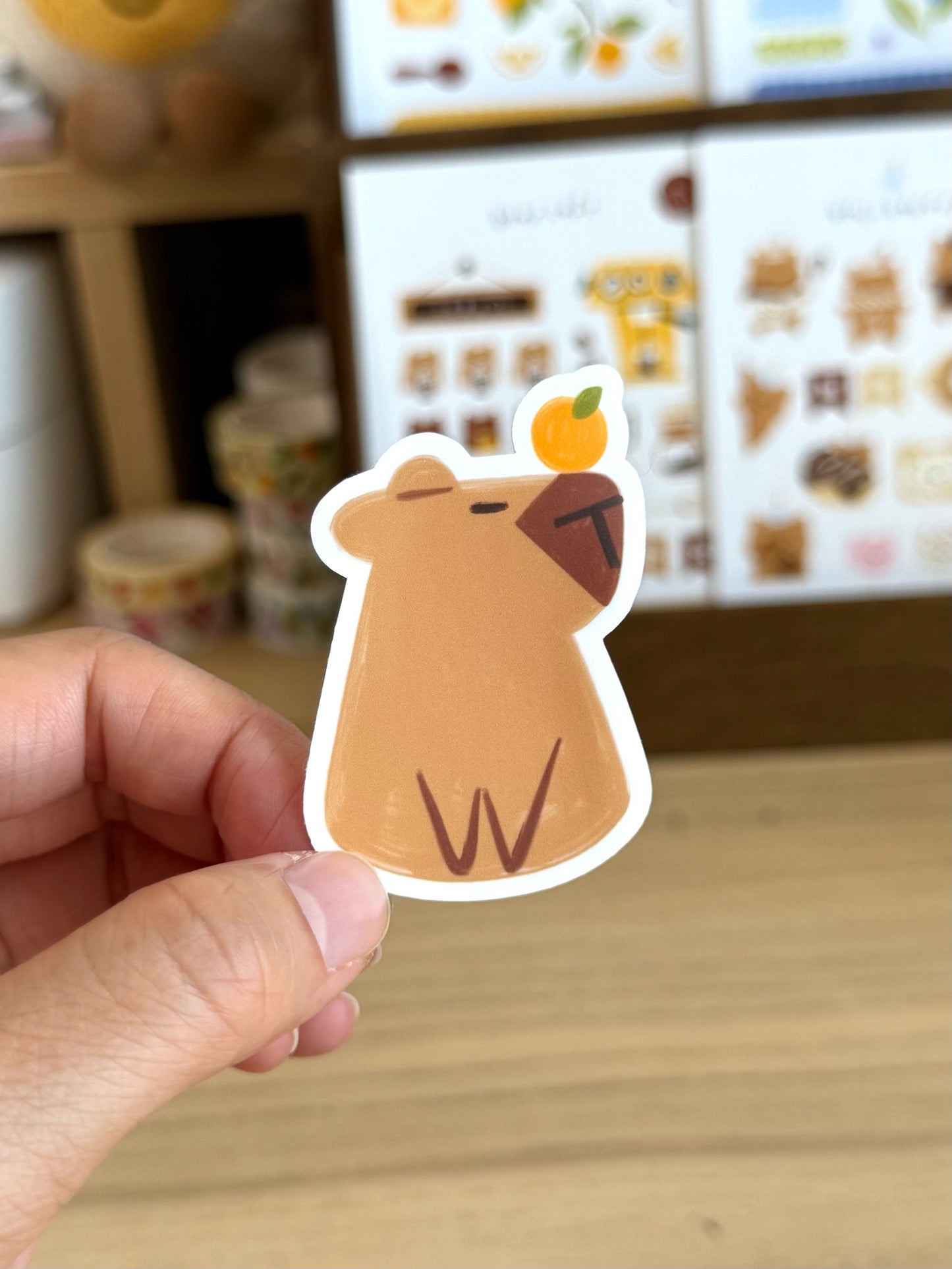 Capybara - Vinyl Sticker