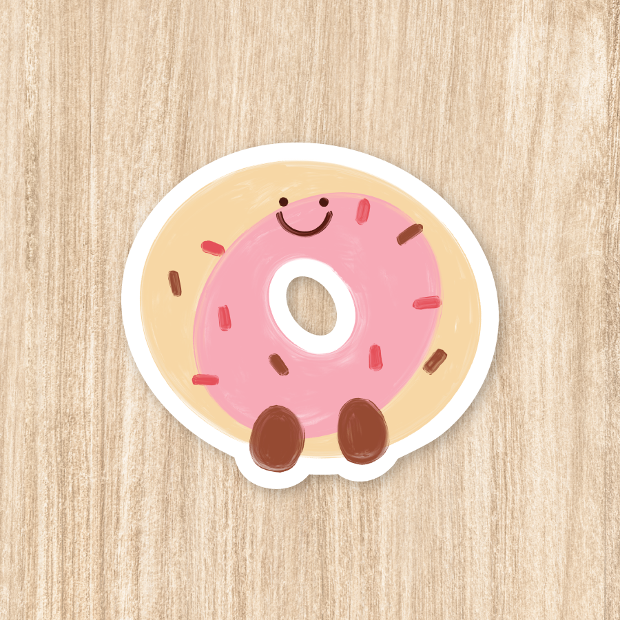 Donut - Vinyl Sticker