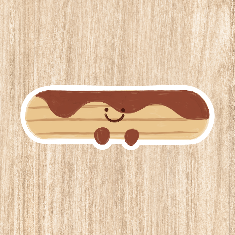 Eclair - Vinyl Sticker