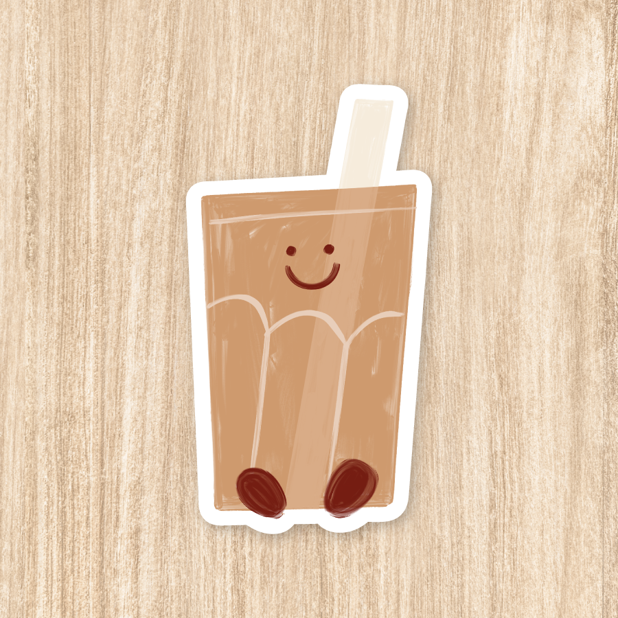 Milk Tea - Vinyl Sticker