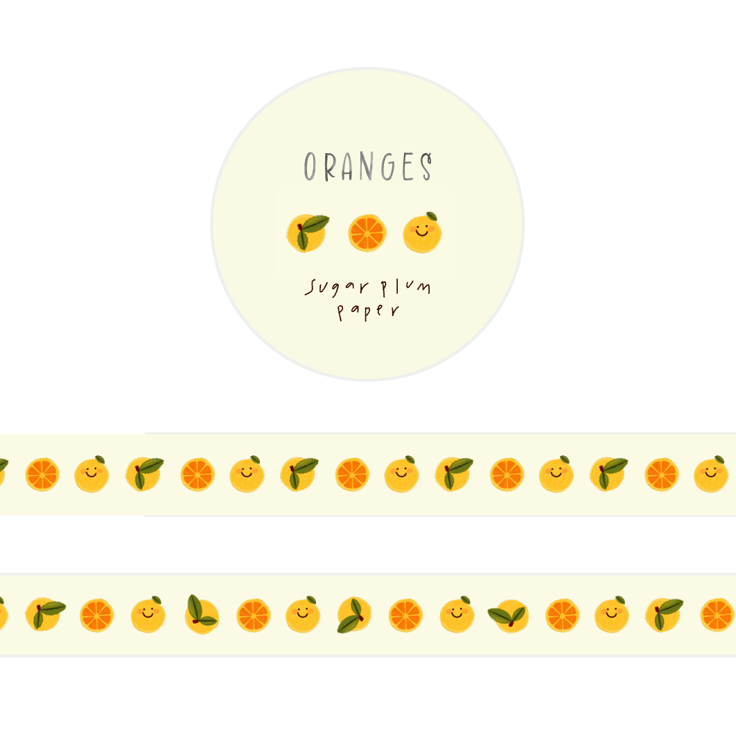 Orange - Washi Tape - 10mm x 10m