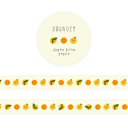 Orange - Washi Tape - 10mm x 10m