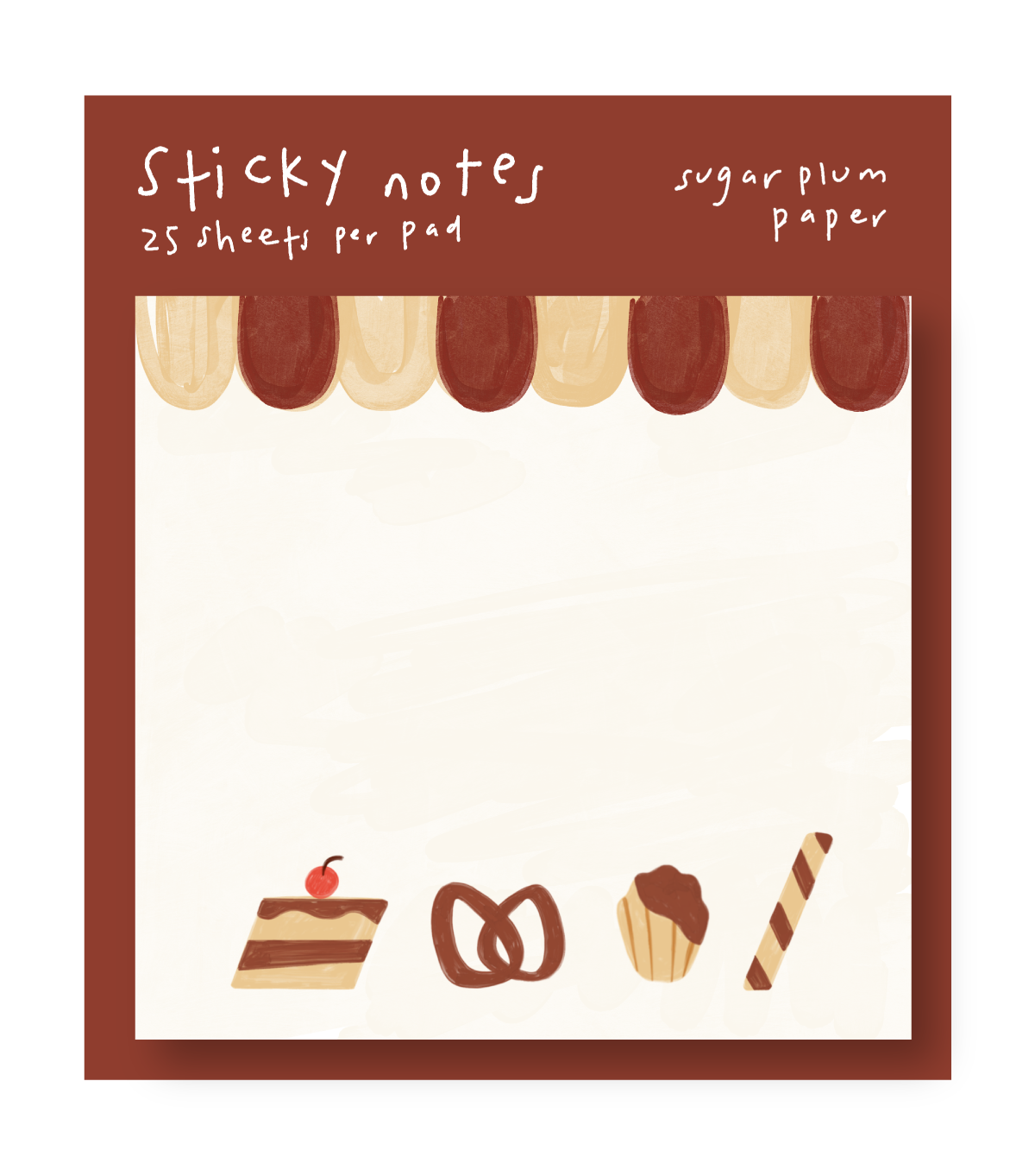 Bakery - Blank POST-IT® Notes - 3X3"